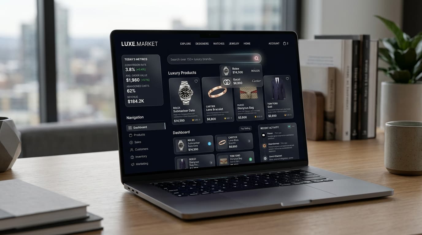 Luxe Omni-Channel Marketplace & Checkout
